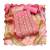 Pink woven banarasi semi stitched churidar dress-materials