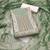 Light-green embroidered cotton semi stitched churidar dress-materials