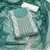 Sea-green embroidered cotton semi stitched churidar dress-materials