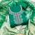 Sea-green sequins silk blend semi stitched churidar dress-materials