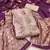 Grey woven chanderi semi stitched churidar dress-materials