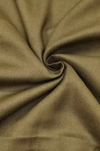 Olive woven cotton churidar dress-materials