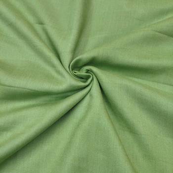 Light-green embroidered organza churidar dress-materials 3