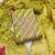 Green woven cotton semi stitched churidar dress-materials