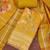 Mustard embroidered cotton silk semi stitched churidar dress-materials