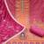 Multicolor embroidered cotton semi stitched churidar dress-materials