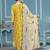 Mustard woven viscose semi stitched churidar dress-materials