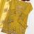 Yellow embroidered cotton semi-stitched pakistani salwar suit