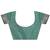 green color woven work linen cotton saree