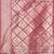 magenta color woven work linen cotton saree