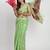 light green color woven work linen cotton saree