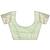light green color woven work linen cotton saree