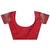 red color woven work lichi art silk blend saree