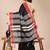black color woven work cotton saree