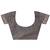 grey color linen cotton woven & printed linen cotton saree