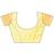 yellow color woven linen cotton saree