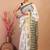 white zari work kota doria kota doria ethnic saree with unstitched blouse