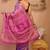 purple & pink zari work cotton silk blend bhagalpuri ethnic saree with unstitched blouse