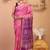 pink & purple zari work cotton silk blend bhagalpuri ethnic saree with unstitched blouse