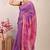 purple & pink zari work cotton silk blend bhagalpuri ethnic saree with unstitched blouse