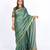 rama green zari work blended cotton staple bhagalpuri ethnic saree with unstitched blouse