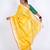 Yellow embellished cotton linen bhagalpuri ethnic saree with unstitched blouse