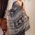 black & white zari work cotton silk blend bhagalpuri ethnic saree with unstitched blouse