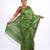 green zari work, sequence cotton silk blend bhagalpuri ethnic saree with unstitched blouse