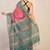pink & green zari work, tassle jay shree cotton fine bhagalpuri ethnic saree with unstitched blouse