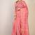 pink zari work, tassle cotton silk blend bhagalpuri ethnic saree with unstitched blouse