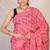 baby pink zari work, tassle cotton silk blend bhagalpuri ethnic saree with unstitched blouse