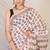 white zari work, tassle cotton silk blend bhagalpuri ethnic saree with unstitched blouse