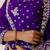  Purple Embroidered Chinon Silk Gharara Suit