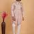 Pink art silk sherwani for men 