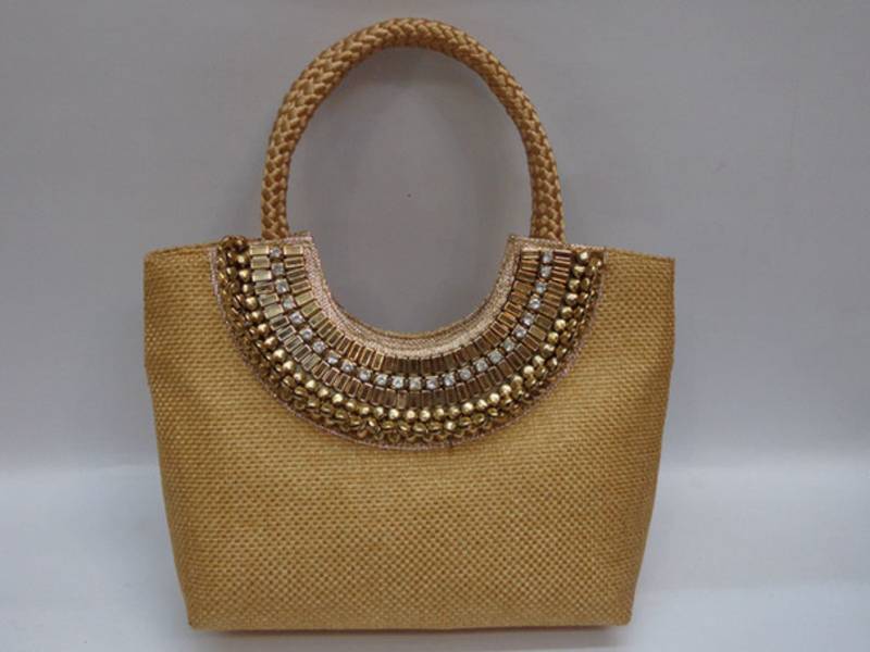 Stylish Jute Handbag 2 Sara Creations 709576