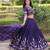  purple embroidered silk lehenga set choli with dupatta