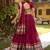 Maroon Paithani Style Pure Chanderi Zari Weaving Lehenga Choli with Dupatta     Ready Made (32 to 42)