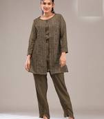 Green embroidered georgette pakistani salwar suit