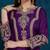 Riva enterprise women's stylish embroidered purple kurta pant with dupatta for festive look