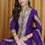 Riva enterprise women's cording and sequin work chinon kurta set with dupatta
