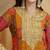Riva enterprise women's faux georgette fabric zari embroidery kurtaset with dupatta