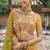 Mustard Silk Blend Lehenga set choli dupatta