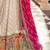  off white embroidered viscose lehenga set choli with dupatta