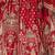 Red  Embroidered Silk Blend Bridal Lehenga set choli dupatta
