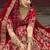 Red  Embroidered Silk Blend Bridal Lehenga set choli dupatta
