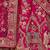 Rani Pink  Embroidered Silk Blend Bridal Lehenga set choli dupatta