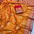 Orange Color Soft Silk Banarasi Silk Saree