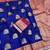 Navy Blue Color Soft Silk Banarasi Silk Saree