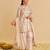 Ivory embroidered silk kurta set with dupatta
