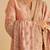 Rose embroidered silk kurta set with dupatta